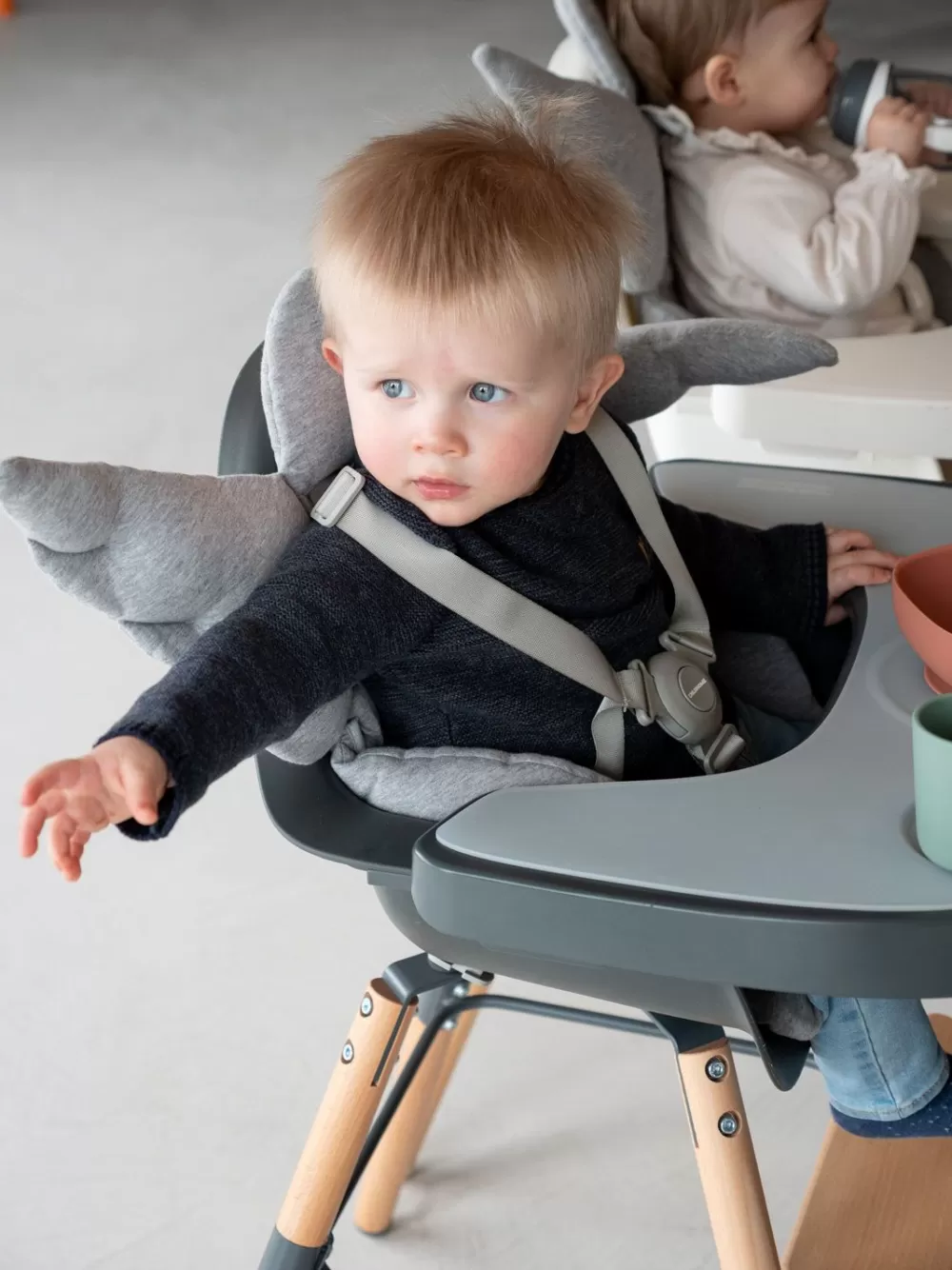 Cheap Childhome Evolu Kinderstoel - Verstelbaar In Hoogte (50-75 Cm/*90 Cm) - Naturel Antraciet